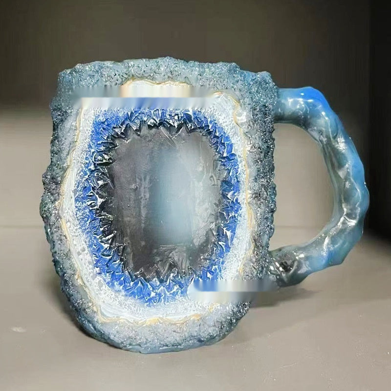 Mineral Crystal Coffee Mug – Elevate Your Coffee Experience