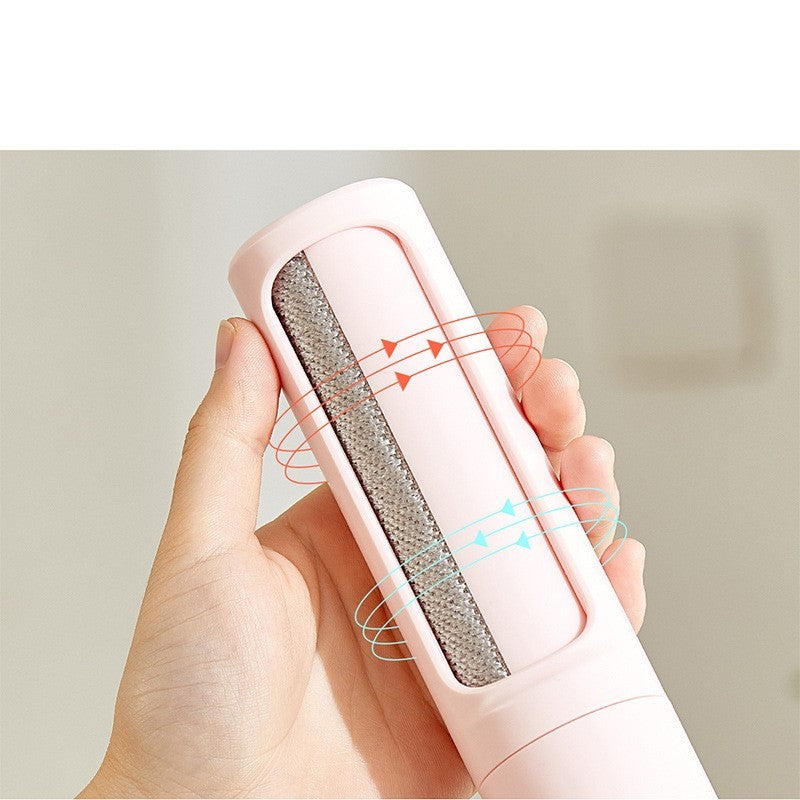 Reusable Pet Hair Remover Brush - Self-Cleaning Lint Roller for Cat & Dog Fur