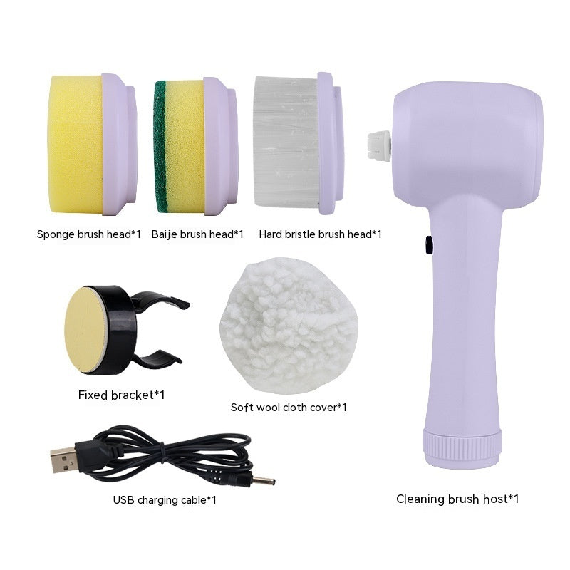 Electric Spin Scrubber – Powerful Cleaning Made Easy!