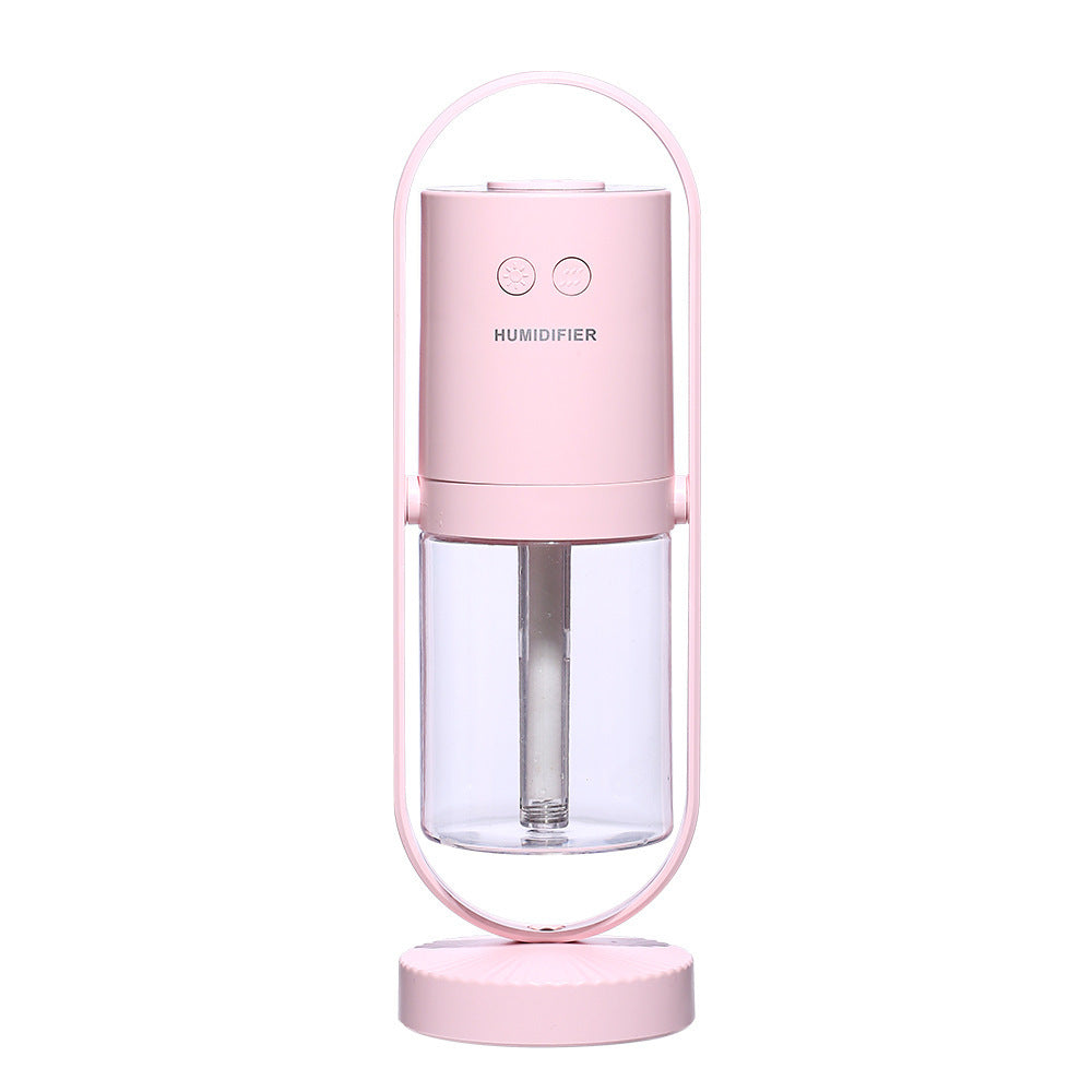 Magic Shadow USB Humidifier: Ultrasonic Mist Maker with Projection Night Light for Home, Car, and Office