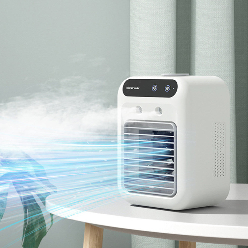 Portable Air Cooler Fan - Water Cooling Air Conditioner for Rooms, Offices, and Cars