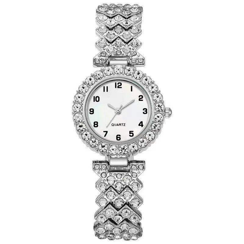 Elegant Women's Watch & Bracelet Set – Timeless Fashion