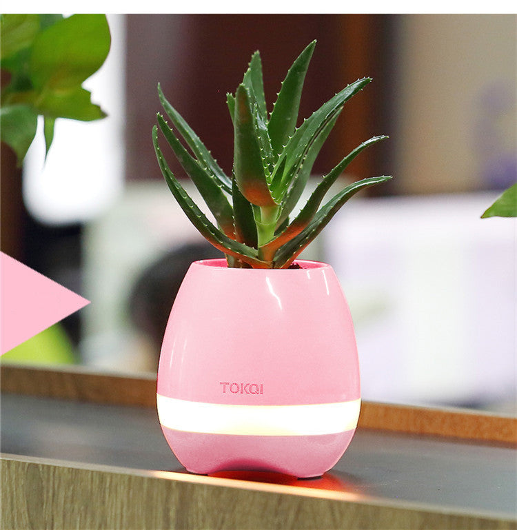 Interactive Music Vase Desktop Speaker