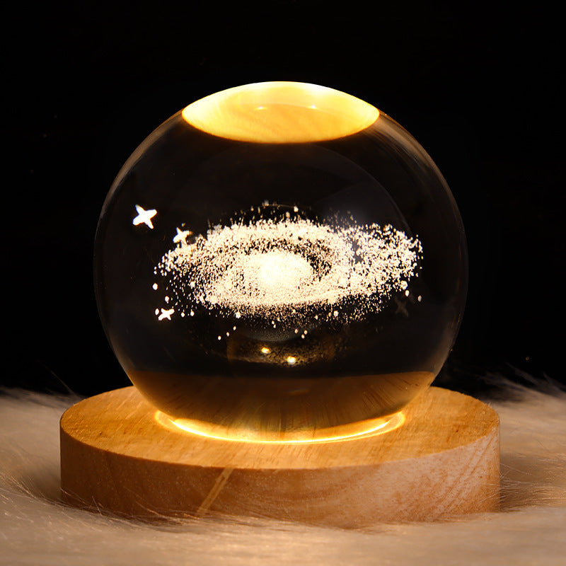 3D Crystal Night Light – Elegant & Atmospheric