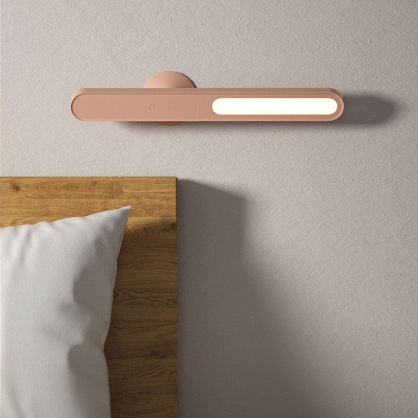 Creative Geometric Table Lamp with Wireless Wall Mount, Magnetic Suction, and Night Light Functionality