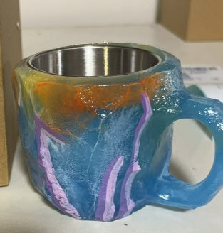 Mineral Crystal Coffee Mug – Elevate Your Coffee Experience