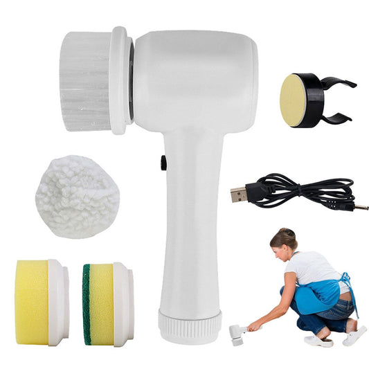 Electric Spin Scrubber – Powerful Cleaning Made Easy!