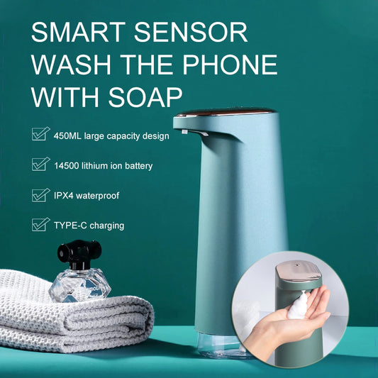 Smart Sensor Foam Soap Dispenser for Kitchen and Bathroom