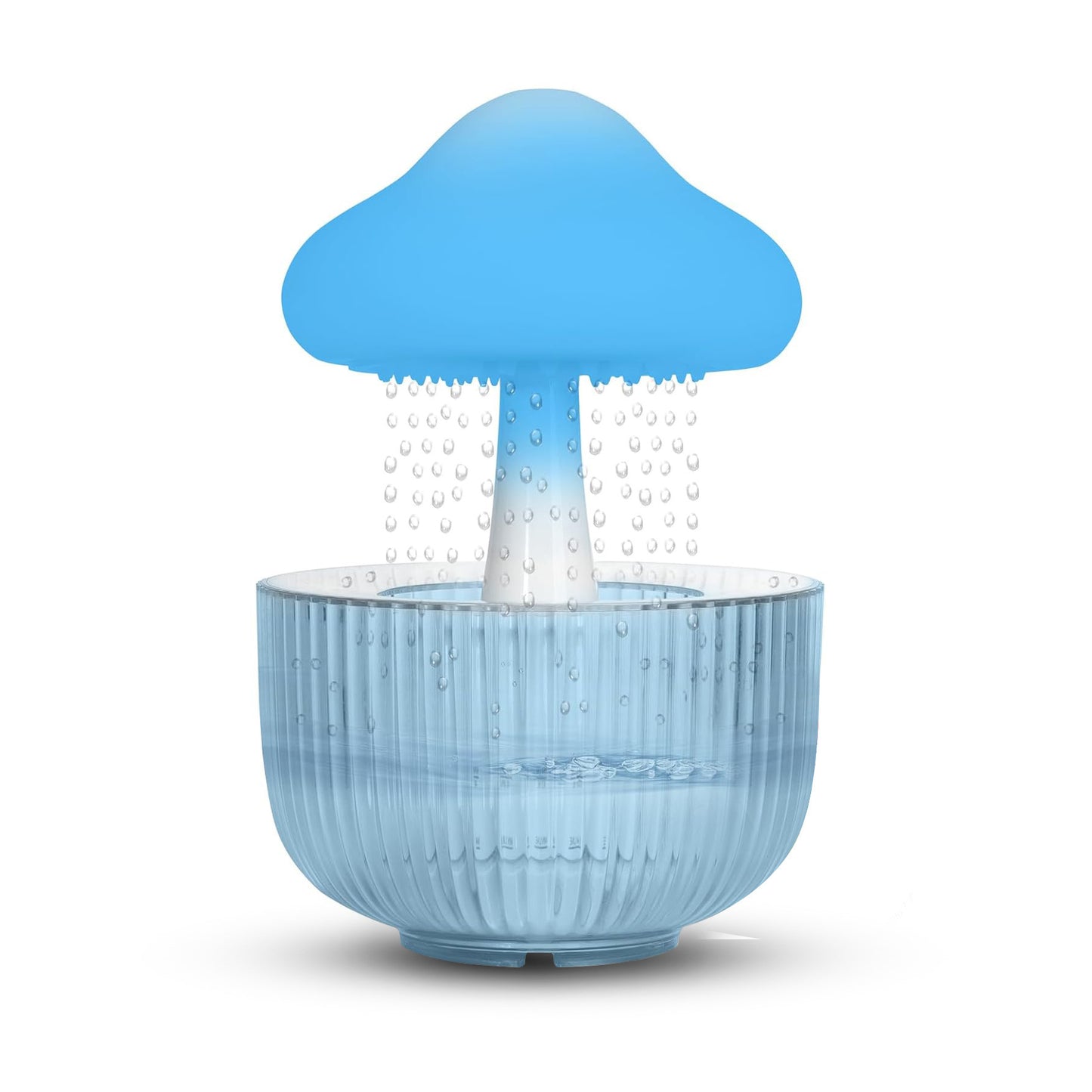 Jellyfish Raindrop Humidifier – Ultrasonic, 7-Color Light, Cloud Rain Aroma Diffuser