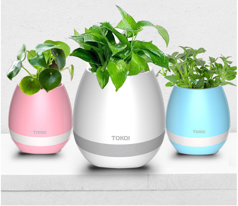 Interactive Music Vase Desktop Speaker