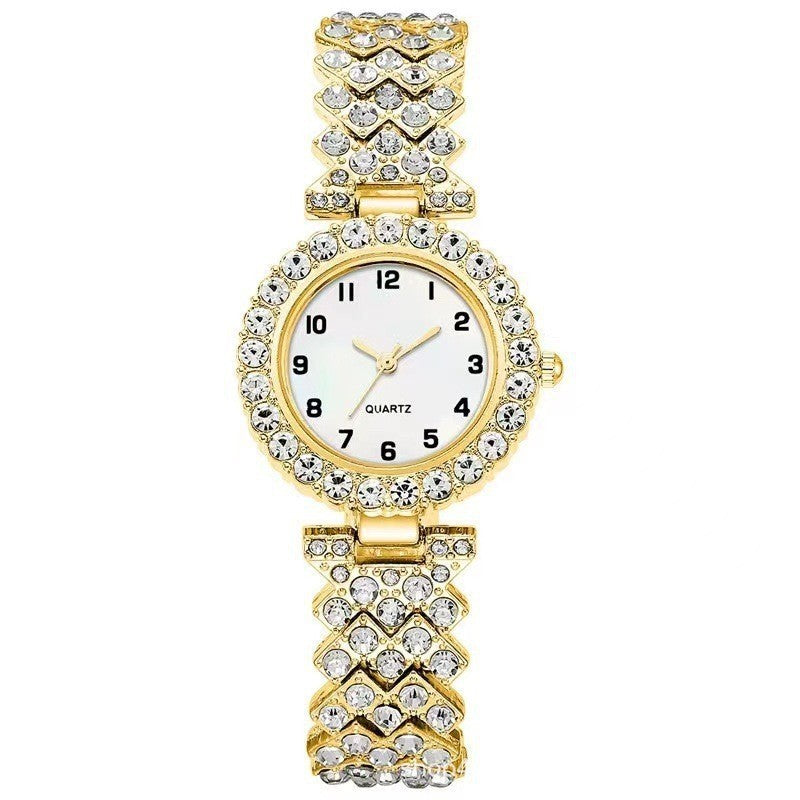 Elegant Women's Watch & Bracelet Set – Timeless Fashion