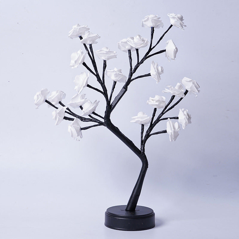 USB-Powered 3D Rose LED Lamp – Romantic & Elegant Decor