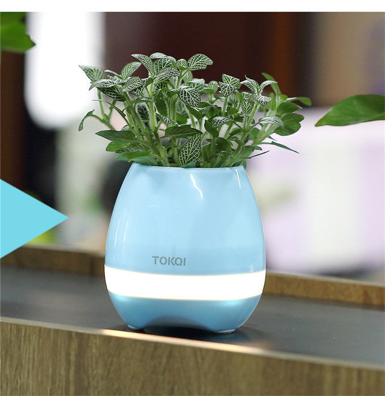 Interactive Music Vase Desktop Speaker