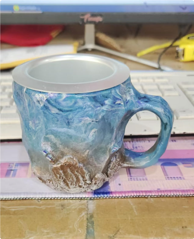 Mineral Crystal Coffee Mug – Elevate Your Coffee Experience