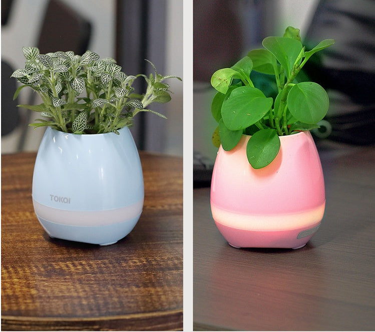 Interactive Music Vase Desktop Speaker