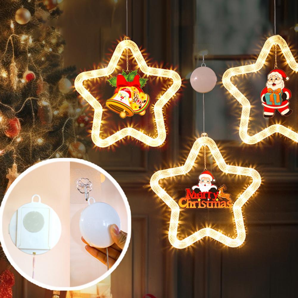 Magical Christmas Star Pendant Light – Illuminate Your Holidays!