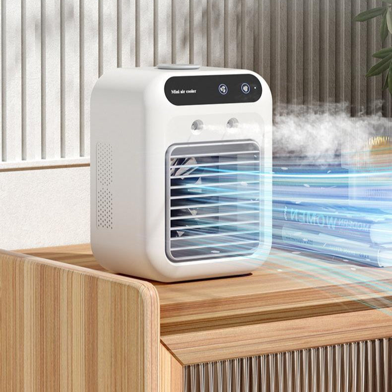 Portable Air Cooler Fan - Water Cooling Air Conditioner for Rooms, Offices, and Cars