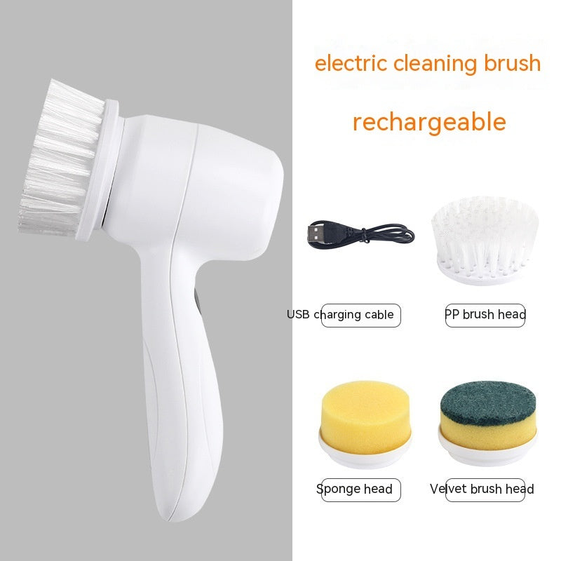 Electric Spin Scrubber – Powerful Cleaning Made Easy!