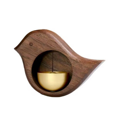 Black Walnut Suction Door Copper Bell