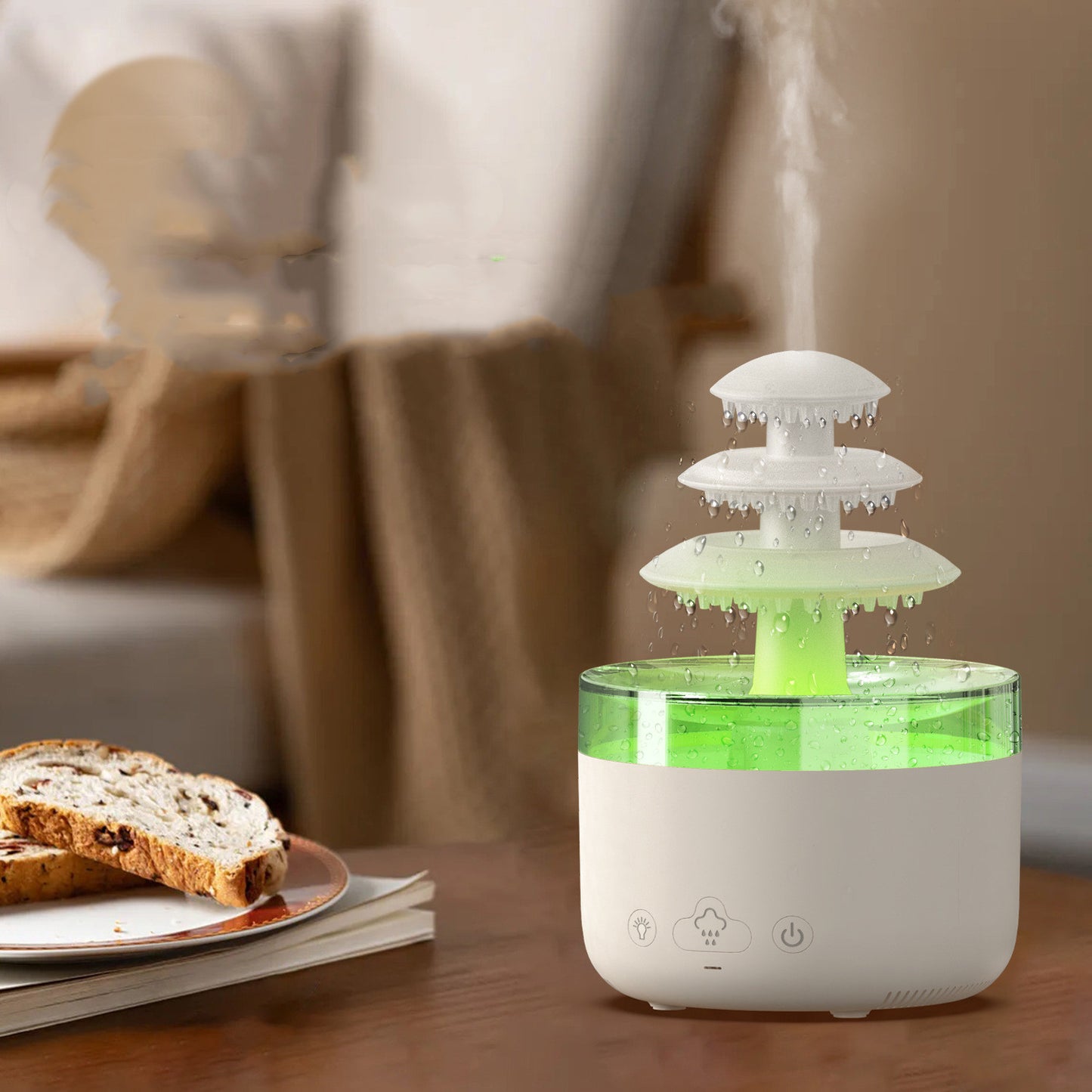 Rain Cloud Essential Oil Diffuser & Humidifier – Relax, Breathe & Sleep Better!