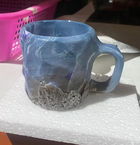 Mineral Crystal Coffee Mug – Elevate Your Coffee Experience