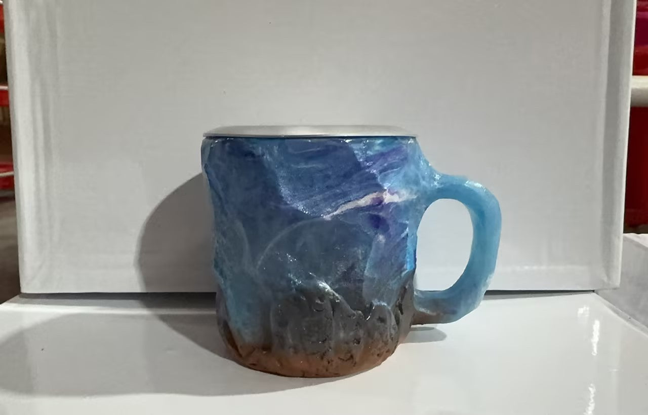 Mineral Crystal Coffee Mug – Elevate Your Coffee Experience