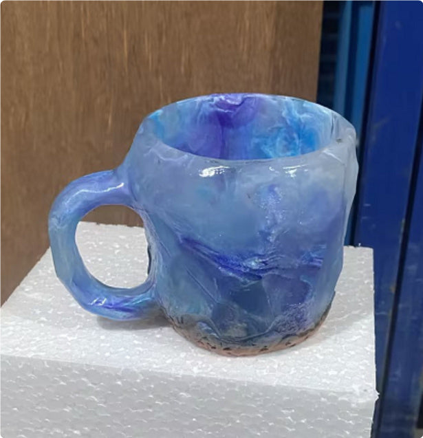 Mineral Crystal Coffee Mug – Elevate Your Coffee Experience