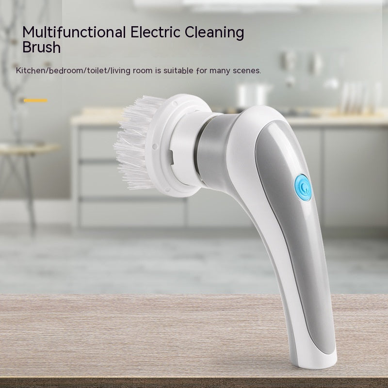 Electric Spin Scrubber – Powerful Cleaning Made Easy!