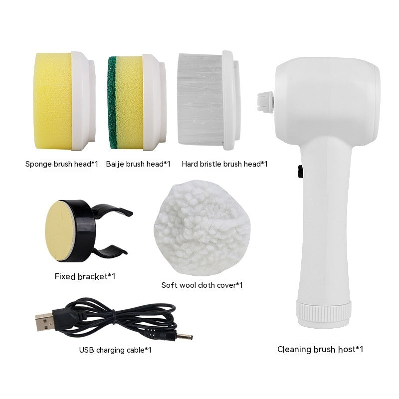 Electric Spin Scrubber – Powerful Cleaning Made Easy!