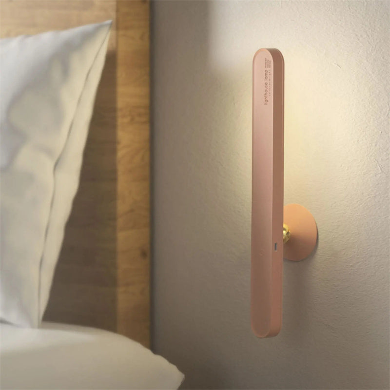 Creative Geometric Table Lamp with Wireless Wall Mount, Magnetic Suction, and Night Light Functionality