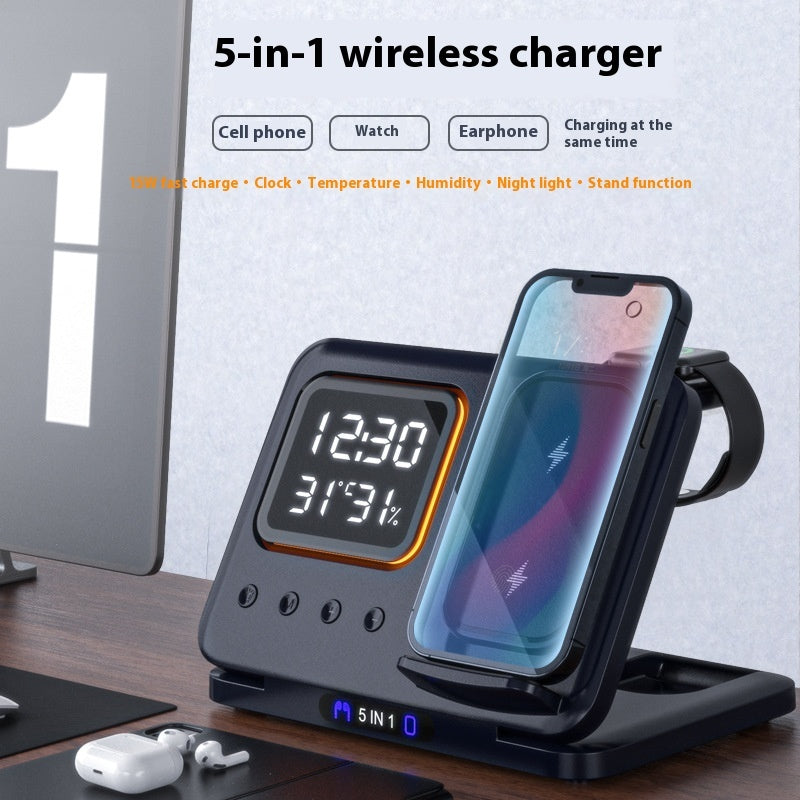 Wireless Charging Station – Multi-Device Fast Charging & Smart Display