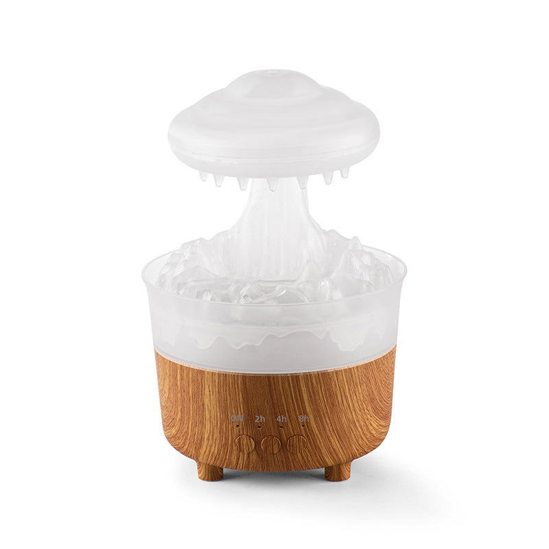 Rain Cloud Humidifier & Aromatherapy Diffuser – Relaxing Rain Sounds & Essential Oil Diffusion