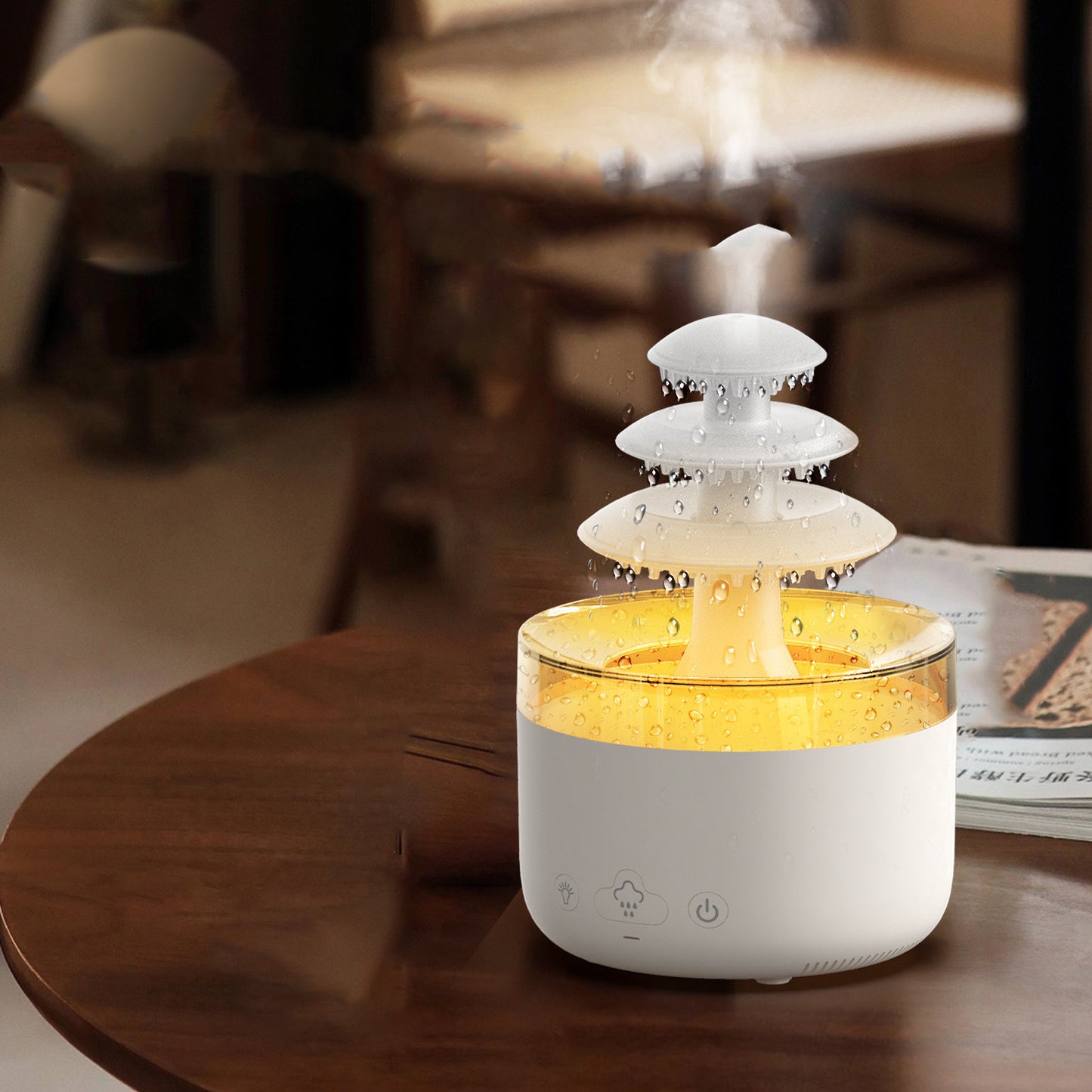 Rain Cloud Essential Oil Diffuser & Humidifier – Relax, Breathe & Sleep Better!